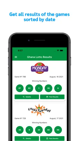 Game screenshot Ghana Lottery Results apk