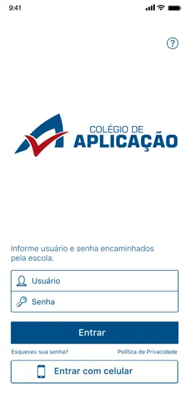 Game screenshot Colégio de Aplicação apk