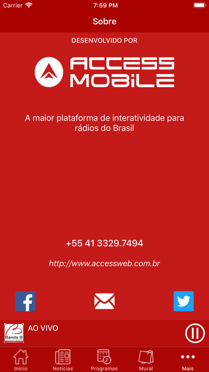 Rádio Banda B - Cambará