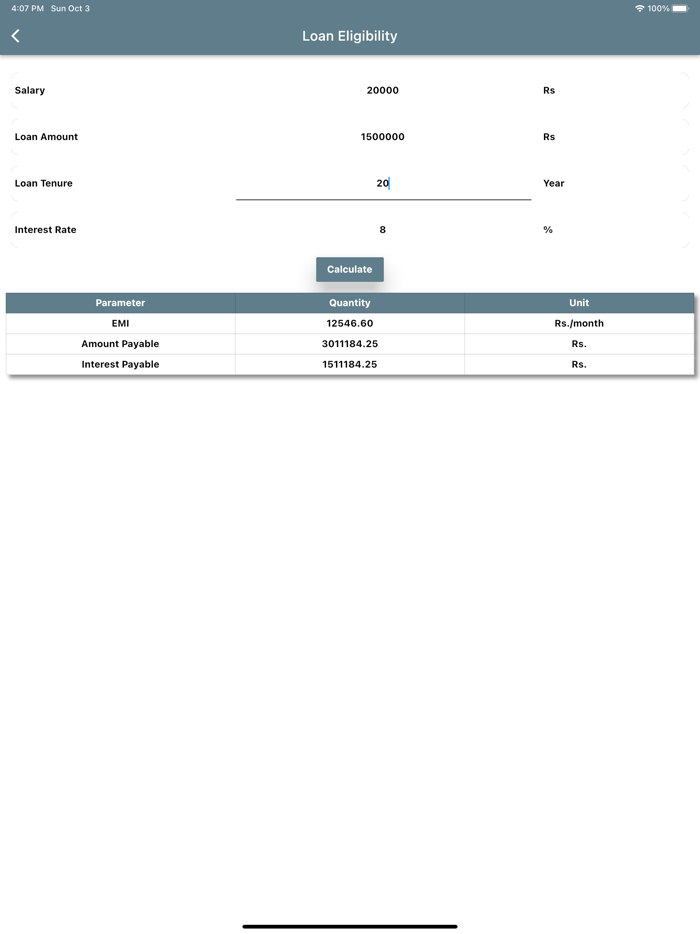 Financial Calculator India
