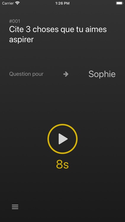 8 secondes - Jeu d'ambiance