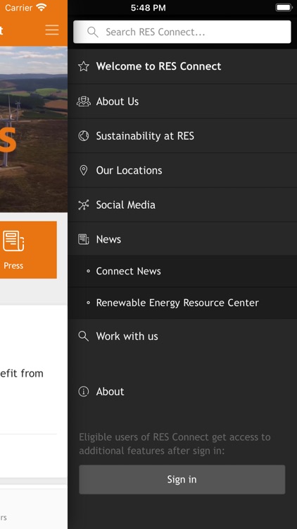 RES Connect - Powered by RES