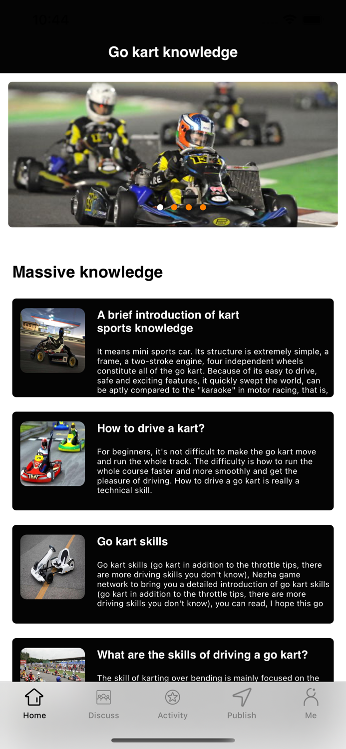 Alston go kart community