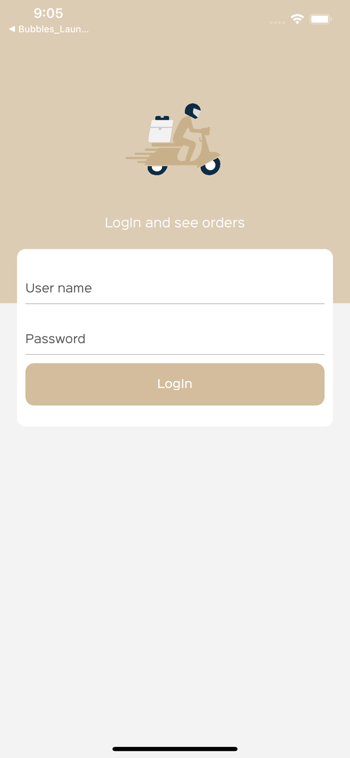 Bubbles Laundry Deliveries