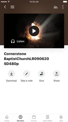 Game screenshot Cornerstone Baptist Church-KY apk