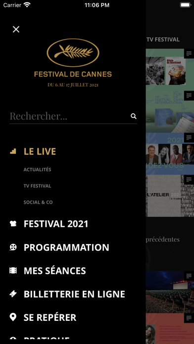 How to cancel & delete Festival de Cannes - Official from iphone & ipad 4