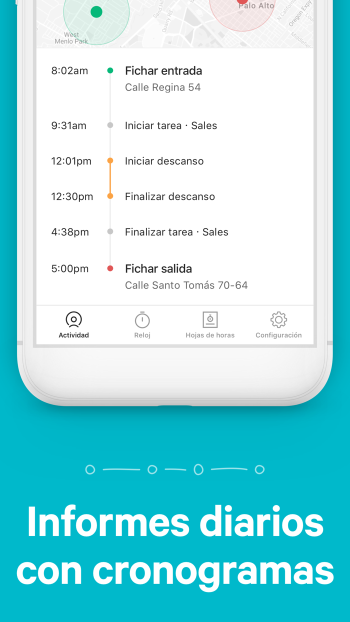 Atto - Registro de horas y GPS
