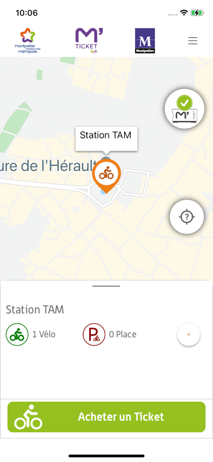 MTicket - TaM mobile ticket