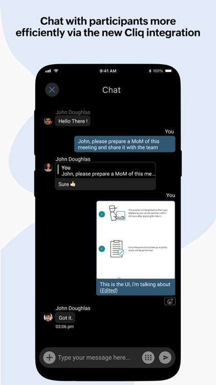 Zoho Meeting - Online Meetings screenshot-3