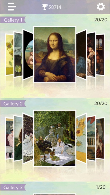 Gallery Hexa Puzzle Art