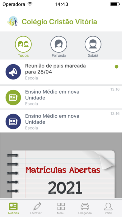 How to cancel & delete Colégio Cristão Vitória from iphone & ipad 3