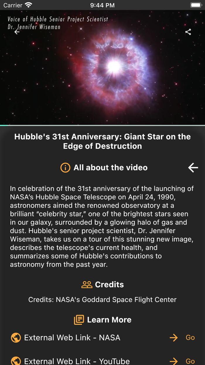 Hubble Deep Space PRO