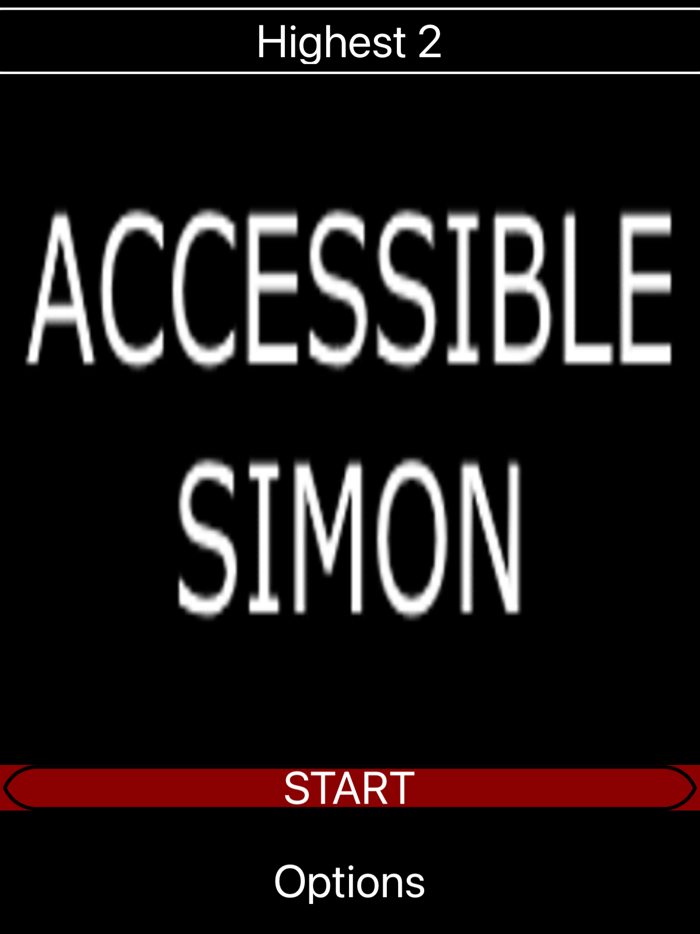 Accessible Simon