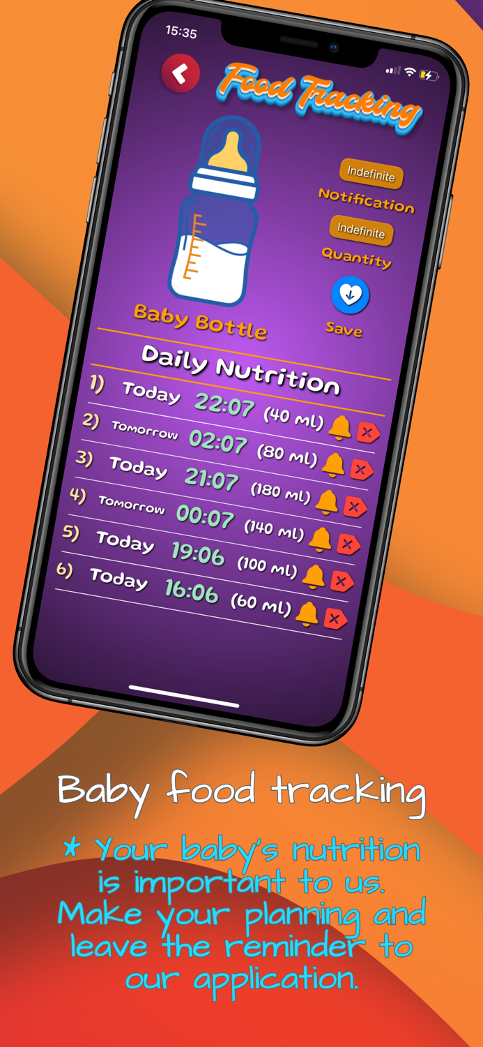 Baby Sleep  Food-Health-Track
