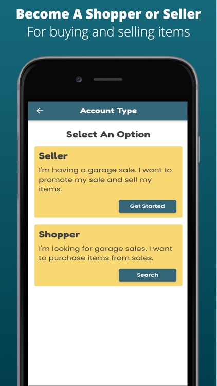 My Garage Sale App