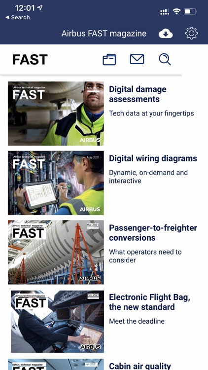 FAST magazine by Airbus