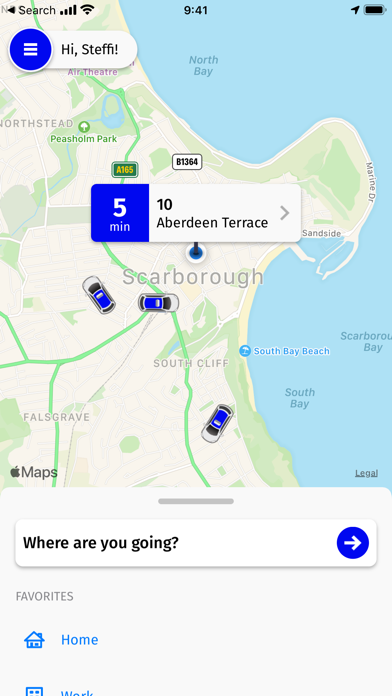 Nippy Taxis Scarborough screenshot 2