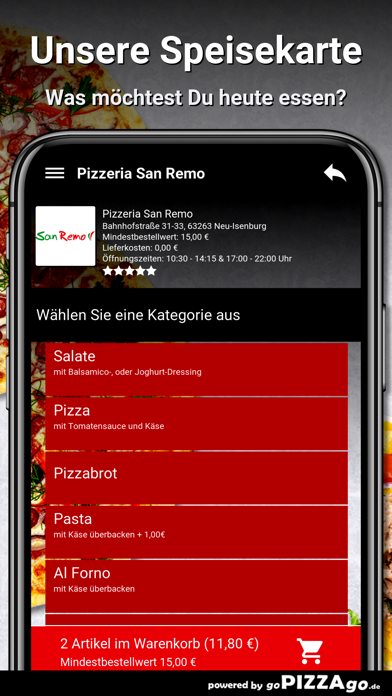 Pizzeria San Remo Neu-Isenburg screenshot 4