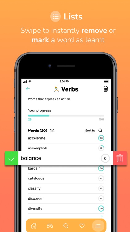 Flare: Vocabulary Builder screenshot-4