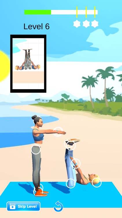 Couples yoga puppet challenge screenshot-3