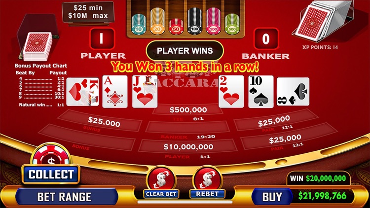 Baccarat - Casino Style screenshot-0