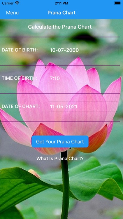 Prana Chart