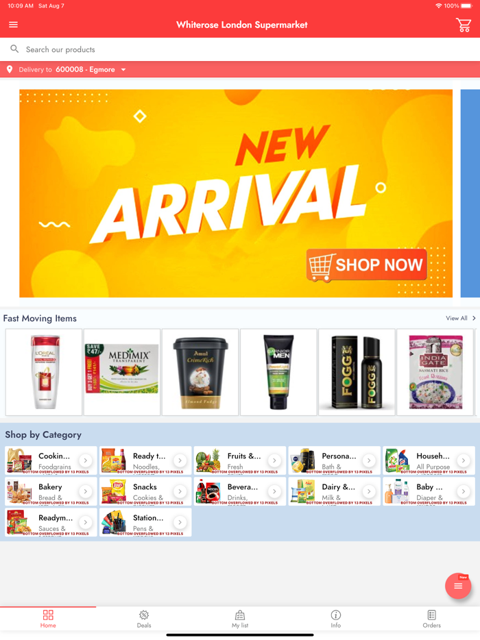 Whiterose London Supermarket