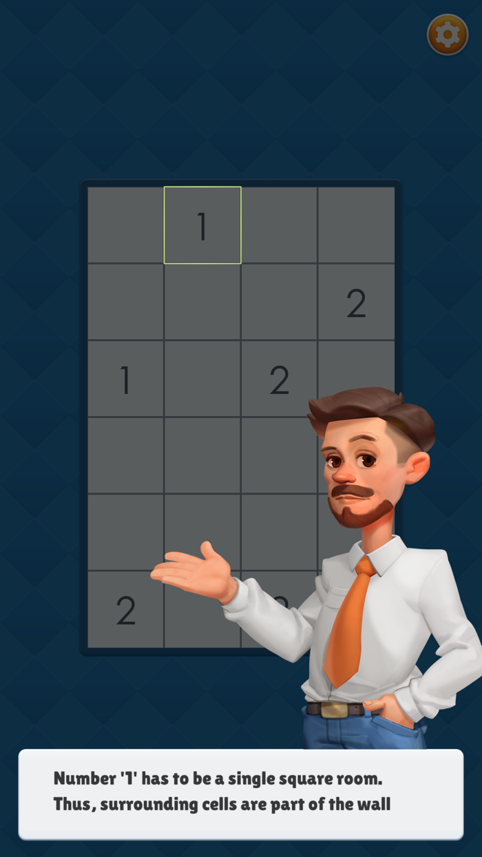 E7 Nurikabe - Brain Teaser