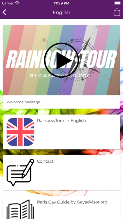 Rainbow Tour