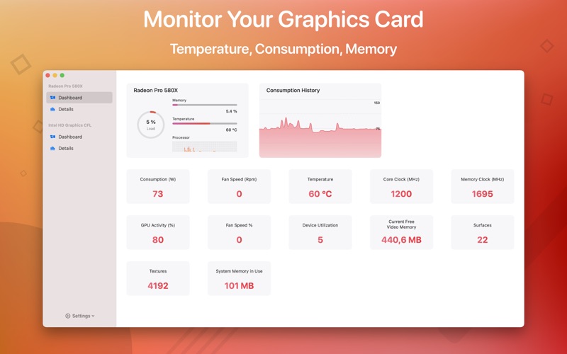 GPU Monitor Pro Screenshot