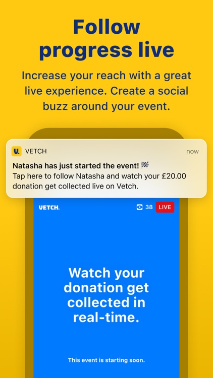 Vetch: Run & collect donations screenshot-7