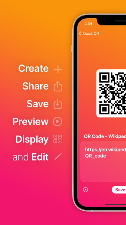 Quick QR – Create QR Codes