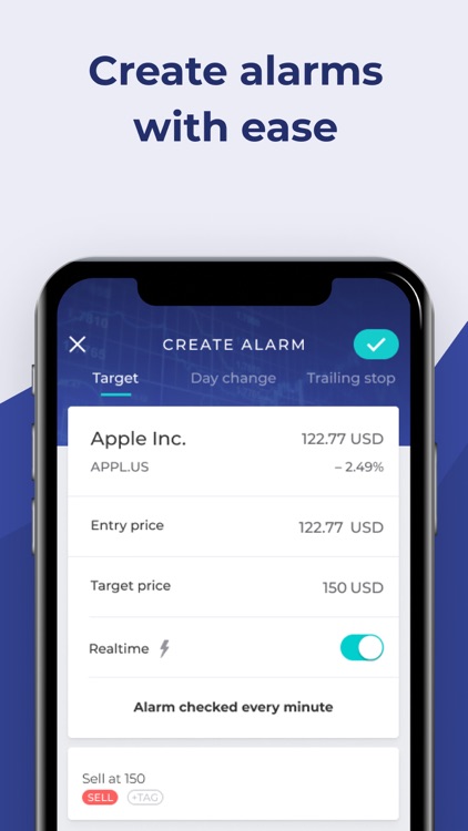 Stock Alert: Custom alarms screenshot-3