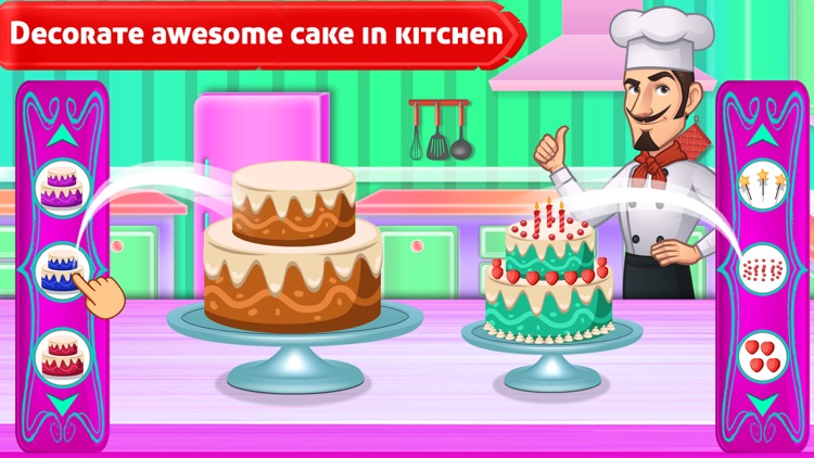 Strawberry Cake Maker Chef