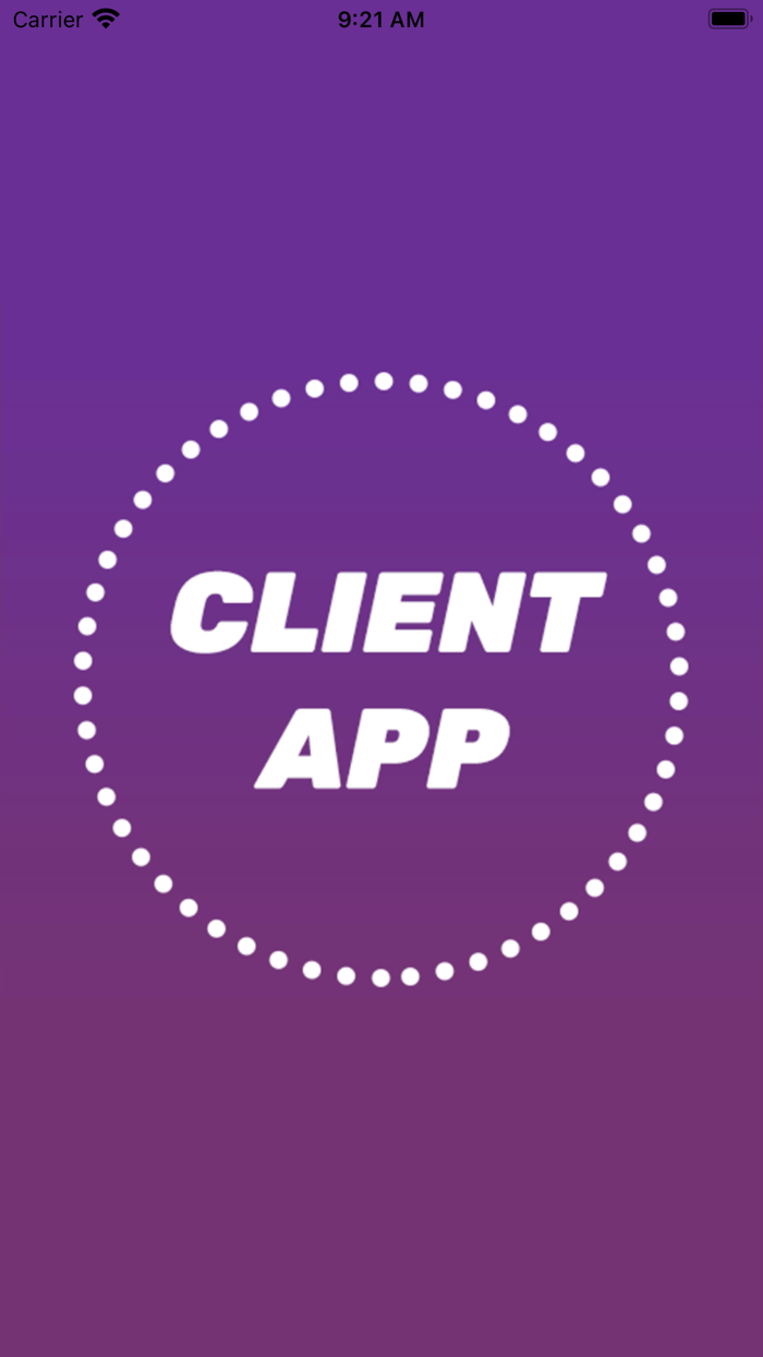 My Restaurant Client App