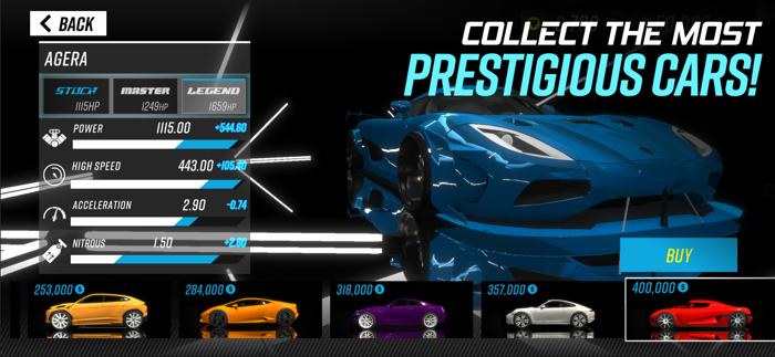 Street Drag Race Elimination