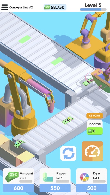 Idle Money Factory Tycoon Game