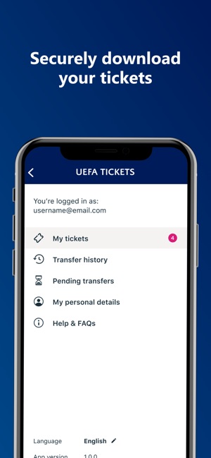 Uefa Mobile Tickets Trên App Store