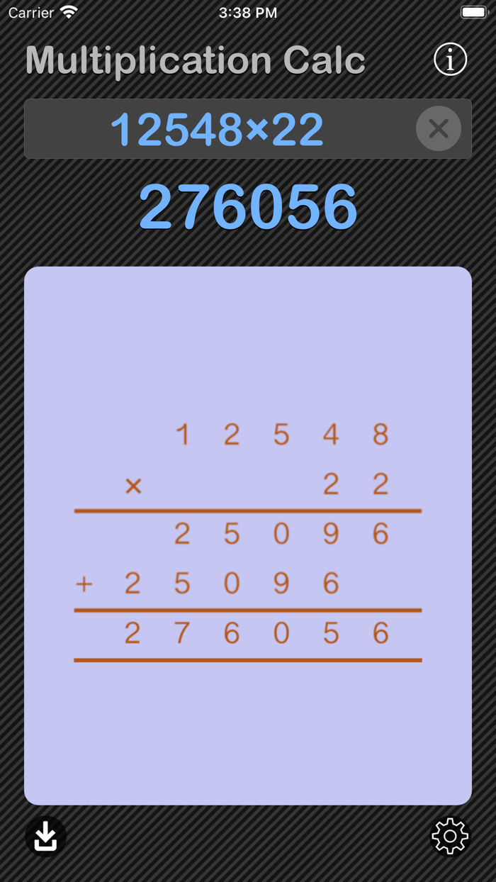 Multiplication Calculator