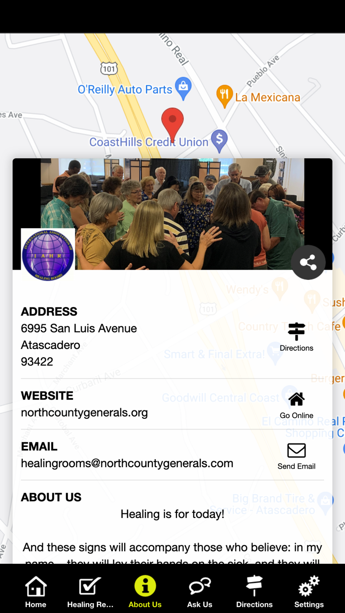 Atascadero Healing Rooms