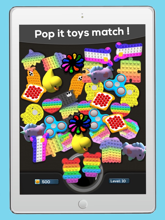 Pop it fidget toys match 3Dのおすすめ画像2