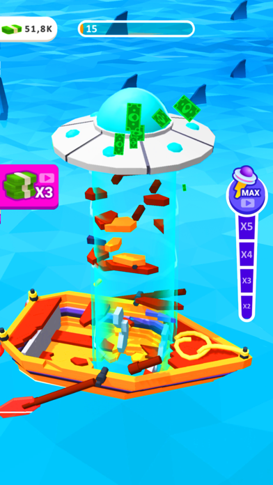 UFOMoney: Planet Eating Game screenshot 5