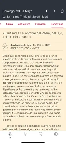 Screenshot 4 Evangelizo – Evangelio del Día iphone