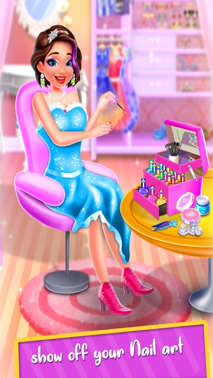 Kitty Nail Salon Game for Girl