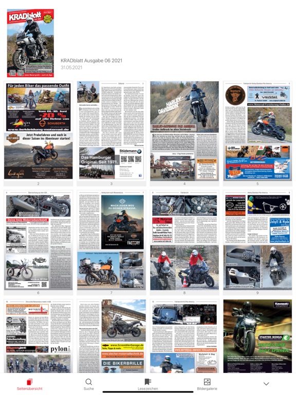 KRADblatt Motorradmagazin screenshot 3