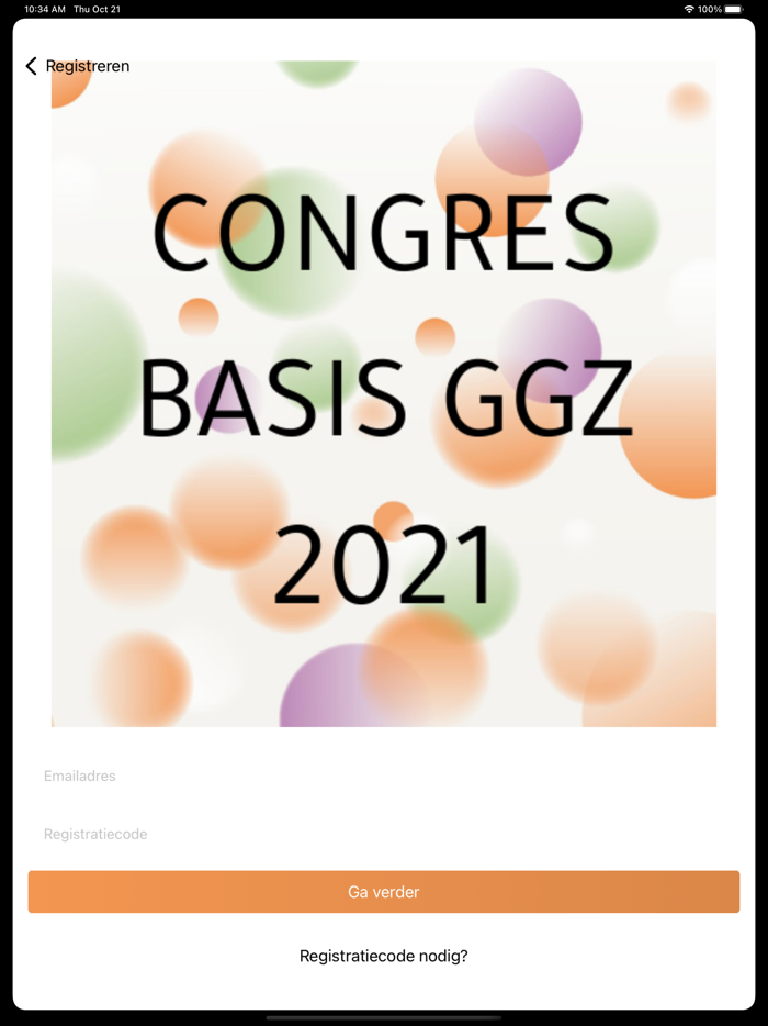Congres Basis GGZ 2021