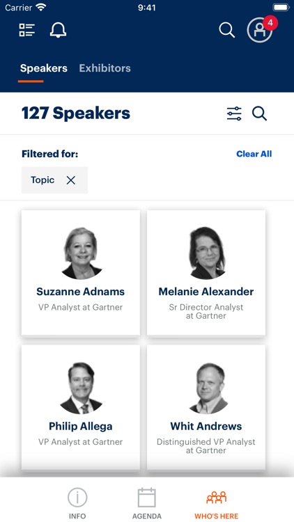 58+ Gartner Conference Navigator, Here you can view and filter