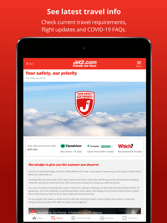 Jet2.com - Flights Travel Appのおすすめ画像9