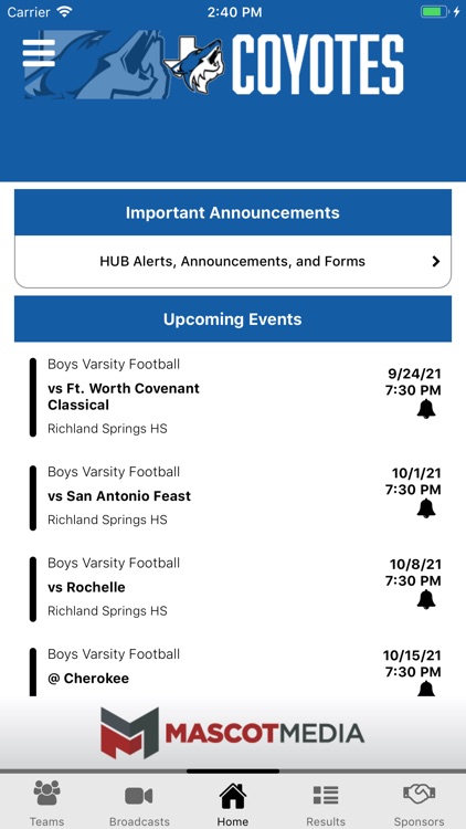 Richland Springs Athletics