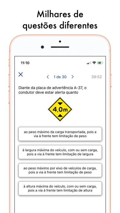 How to cancel & delete Simulados Detran Simulado CNH from iphone & ipad 2